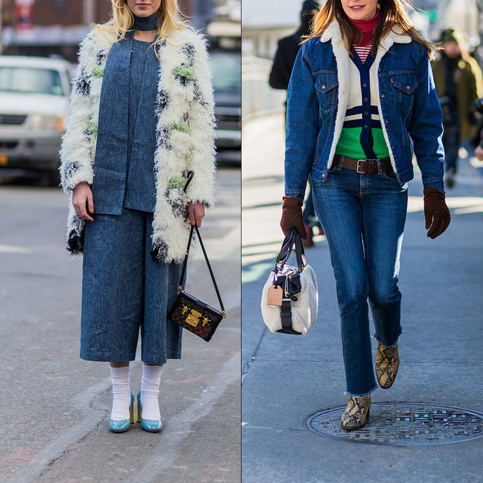 How to Stylishly Wear Denim on Denim