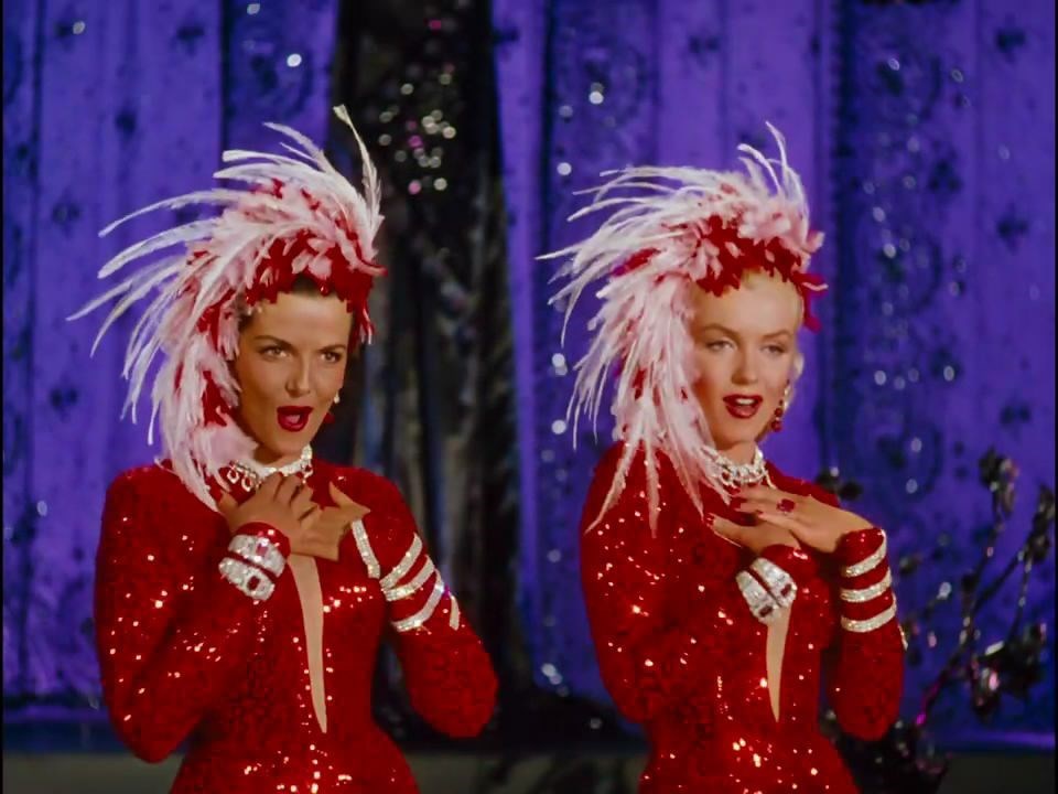 Gentlemen Prefer Blondes, 1953(Film still)